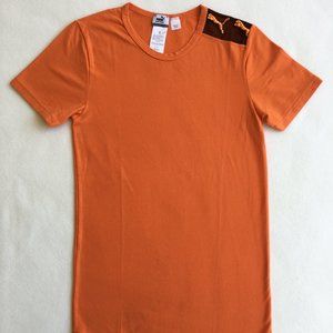 Puma Bodywear Orange Shirt, Size S